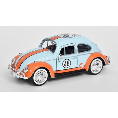 MOTORMAX Volkswagen Beetle Kafer 48 1966 Gulf 1:24 – Zboží Mobilmania