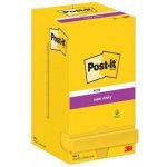 3M POSTIT Samolepicí bloček Super Sticky, ultra žlutá, 76 x 76 mm, 12x 90 listů, 3M POSTIT 7100290189 ,balení 1080 ks 322298 – Hledejceny.cz