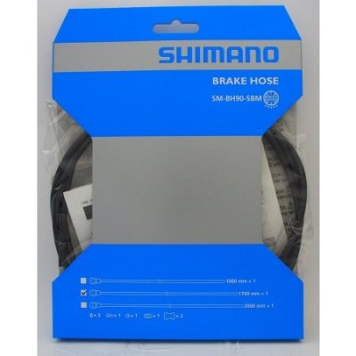 brzdové hydraulické hadice Shimano SM-BH90SSL170 1700 mm