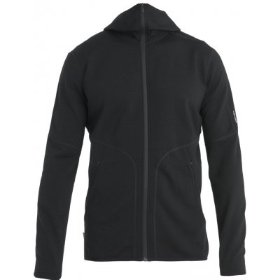 ICEBREAKER Mens Merino 560 Realfleece EleMtal II LS Zip H Black – Zboží Mobilmania