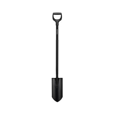 Rýč Ergonomic Pro™ drenážní černý - 1066709 - Fiskars – Zboží Dáma