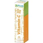 Plus Lékárna Vitamin C 500 mg + vláknina tablet eff s příchutí pomeranče 20 ks – Hledejceny.cz