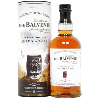 Balvenie 12y Sweet Toast of American Oak 40% 0,7 l (tuba)