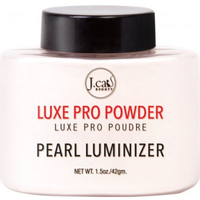 J.Cat Beauty J.Cat Sypký pudr Luxe Pro LPP: LPP102 Pearl Luminizer 42 g – Zboží Dáma