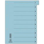 Rozlišovače odtrhávací A4 DONAU, modrá, karton, 50ks – Zboží Živě