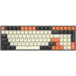 Royal Kludge RK100 RGB Brown switch black-orange – Sleviste.cz