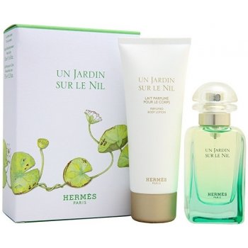 Hermés Un Jardin Sur Le Nil EDT 50 ml + tělové mléko 75 ml dárková sada