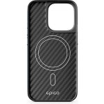 Pouzdro EPICO Mag+ Hybrid Carbon s podporou MagSafe iPhone 15 Pro, černé – Hledejceny.cz