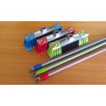 Bentom smeták Glamour s tyčí 130 x 28 x 5,5 cm chlup 7 cm plast kov – Sleviste.cz