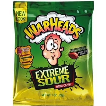 Warheads Extreme Sour Hard Candy 28 g