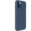 Pouzdro a kryt na mobilní telefon Apple Pouzdro Nillkin CamShield Silky Silikonový iPhone 12 Pro Max 6.7 modré