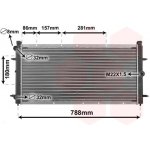 Chladič vody pro motor VAN WEZEL 58002114 | Zboží Auto