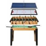 HOMCOM Stolní hokej fotbal kulečník tenis 107 x 61 x 84,5cm