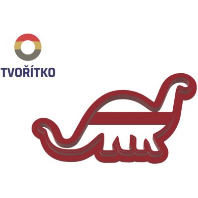 TVOŘÍTKO Dinosaurus 2 - obrysové vykrajovátko – Hledejceny.cz