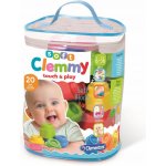 Clemmy baby 24 barevných kostiček v plastovém pytli – Zboží Dáma
