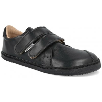 Pegres dětské celoroční kožené barefoot boty BF54 0.1 černá – Hledejceny.cz