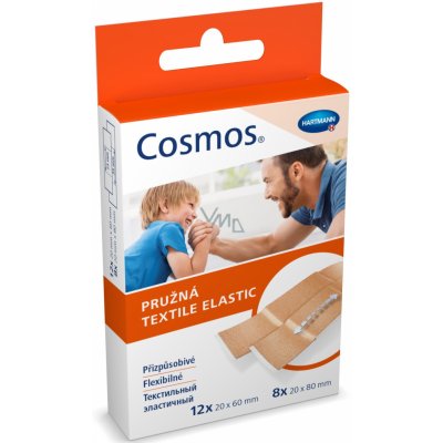 Cosmos Náplast pružná mix 20 ks – Zboží Mobilmania