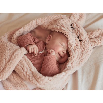 Jollein Zavinovačka králíček Pale Pink – Hledejceny.cz