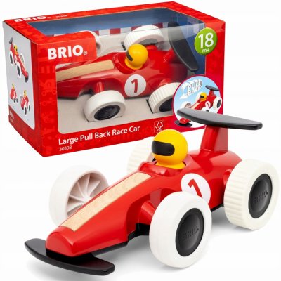 Auto BRIO Herní sety 30308 Velké natahovací závodní auto – Sleviste.cz