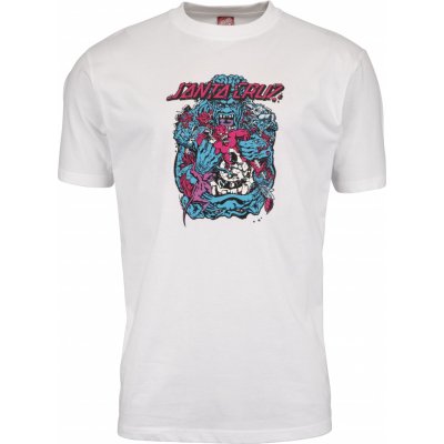 Santa Cruz ROSKOPP THE FIVE TEE White