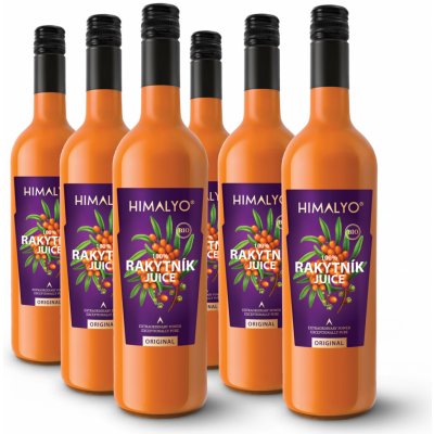 Himalyo Rakytník 100% Juice bio 6 x 0,75 l – Hledejceny.cz