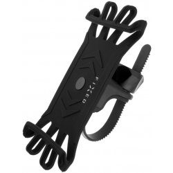 Silikonový držák mobilního telefonu na kolo FIXED Bikee černé
