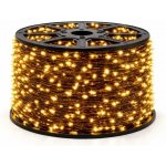 Eco Fix LED světelný řetěz venkovní 80 m, teple bílá, 800 diod, 36 V, tmavě zlatý kabel, IP67, cívka – Hledejceny.cz