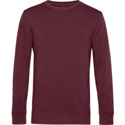 B&C Inspire Crew Neck COT-01U31B37000 Burgundová