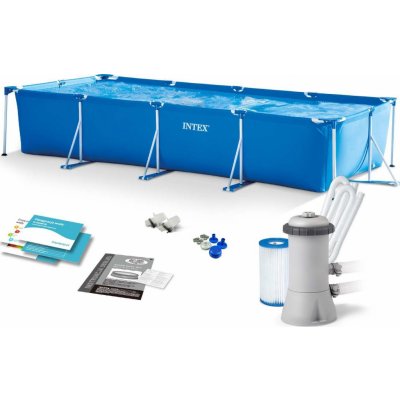 Intex Metal Frame 4,50 x 2,20 x 0,84 m 28274GN – Zboží Dáma