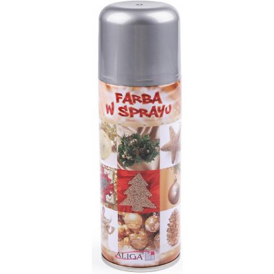 Barva ve spreji 250 ml 3 stříbrná – Hledejceny.cz