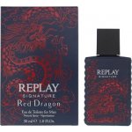 Replay Signature Red Dragon toaletní voda pánská 30 ml – Hledejceny.cz