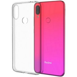 Pouzdro TopQ Xiaomi Redmi Note 7 silikon 1 mm čiré