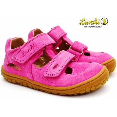 Lurchi Barefoot sandále 33-50002-23 fuxia – Zbozi.Blesk.cz