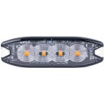 AMIO Výstražné osvětlení oranžové 4x3W LED R65 R10 12 / 24V IP67 – Hledejceny.cz