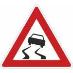 Dopravní značka A8, Nebezpečí smyku Dopravní značka 700 mm trojúhelník – Zboží Mobilmania