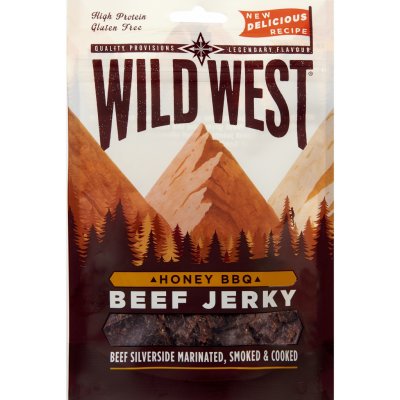 WILD WEST Beef Jerky Honey BBQ 70 g – Hledejceny.cz