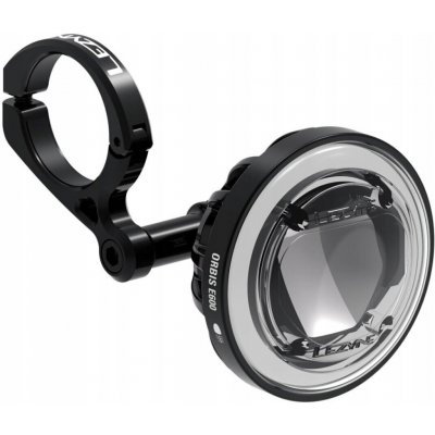 Lezyne E-Bike Orbis StVZO E600 Flat černé – Zboží Dáma