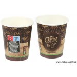 Papírový pohár "Coffee to go" Ø80mm 280ml `M: 0,2L 8oz` – Zboží Dáma
