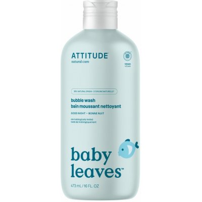 ATTITUDE dětská pěna do koupele good night baby leaves 473 ml – Zboží Dáma