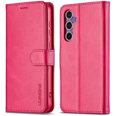 IMEEKE 103906 IMEEKE Peněženkový obal pro Samsung Galaxy A36 růžový – Sleviste.cz