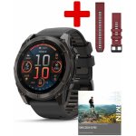 Garmin Fenix 8 AMOLED 51mm Sapphire Carbon Gray Titanium/Black 010-02905-21 – Zboží Živě