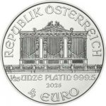 Münze Österreich platinová mince Wiener Philharmoniker 1/25 oz – Zboží Dáma