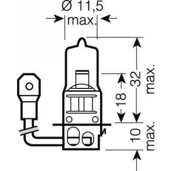 Osram Standard R5W BA15s 24V 5W 10 ks