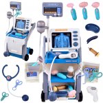RKToys Zdravotnický vozík Happy Doctor Modrý – Zboží Dáma