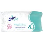 LINTEO BABY DĚTSKÉ VLHČENÉ UBROUSKY ULTRA SENSITIVE 10 KS