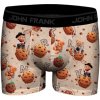 Boxerky, trenky, slipy, tanga John Frank pánské boxerky JFBD348 světle hnědá