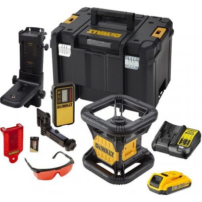 DeWALT DCE074D1R Rotační laser s olovnicí 18V 2,0Ah – Zbozi.Blesk.cz