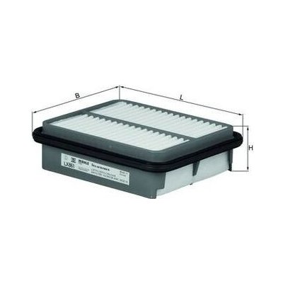 Vzduchový filtr KNECHT LX 861 – Hledejceny.cz