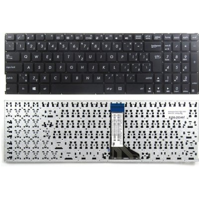 slovenská klávesnice Asus X503 X553 černá SK - no frame - design 2 – Zboží Mobilmania