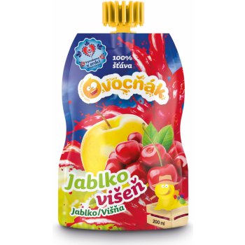 Ovocňák 100% mošt jablko a višeň 200 ml